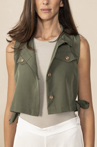 Biscuit Vest Green M